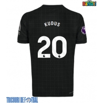 Echipament fotbal Tottenham Hotspur Mohammed Kudus #20 Tricou Deplasare 2025-26 maneca scurta
