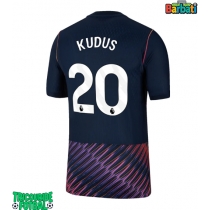 Echipament fotbal Tottenham Hotspur Mohammed Kudus #20 Tricou Deplasare 2026-27 maneca scurta