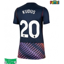 Echipament fotbal Tottenham Hotspur Mohammed Kudus #20 Tricou Deplasare 2026-27 pentru femei maneca scurta