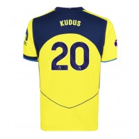 Echipament fotbal Tottenham Hotspur Mohammed Kudus #20 Tricou Treilea 2025-26 maneca scurta
