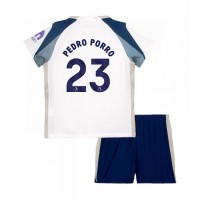 Echipament fotbal Tottenham Hotspur Pedro Porro #23 Tricou Acasa 2025-26 pentru copii maneca scurta (+ Pantaloni scurti)
