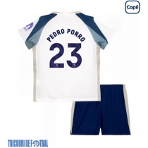 Echipament fotbal Tottenham Hotspur Pedro Porro #23 Tricou Acasa 2025-26 pentru copii maneca scurta (+ Pantaloni scurti)