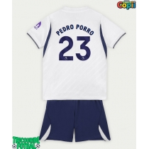 Echipament fotbal Tottenham Hotspur Pedro Porro #23 Tricou Acasa 2026-27 pentru copii maneca scurta (+ Pantaloni scurti)