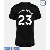 Echipament fotbal Tottenham Hotspur Pedro Porro #23 Tricou Deplasare 2025-26 pentru femei maneca scurta