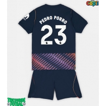 Echipament fotbal Tottenham Hotspur Pedro Porro #23 Tricou Deplasare 2026-27 pentru copii maneca scurta (+ Pantaloni scurti)