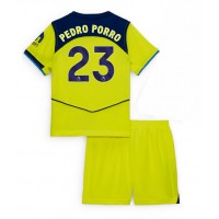 Echipament fotbal Tottenham Hotspur Pedro Porro #23 Tricou Treilea 2025-26 pentru copii maneca scurta (+ Pantaloni scurti)