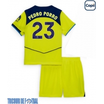 Echipament fotbal Tottenham Hotspur Pedro Porro #23 Tricou Treilea 2025-26 pentru copii maneca scurta (+ Pantaloni scurti)