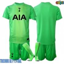 Echipament fotbal Tottenham Hotspur Portar Tricou Acasa 2025-26 pentru copii maneca scurta (+ Pantaloni scurti)