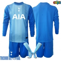 Echipament fotbal Tottenham Hotspur Portar Tricou Deplasare 2025-26 pentru copii maneca lunga (+ Pantaloni scurti)