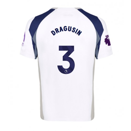Echipament fotbal Tottenham Hotspur Radu Dragusin #3 Tricou Acasa 2025-26 maneca scurta Echipament fotbal Tottenham Hotspur Radu Dragusin #3 Tricou Acasa 2025-26 maneca scurta