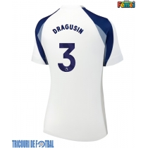 Echipament fotbal Tottenham Hotspur Radu Dragusin #3 Tricou Acasa 2025-26 pentru femei maneca scurta