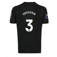 Echipament fotbal Tottenham Hotspur Radu Dragusin #3 Tricou Deplasare 2025-26 maneca scurta