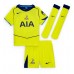 Echipament fotbal Tottenham Hotspur Radu Dragusin #3 Tricou Treilea 2025-26 pentru copii maneca scurta (+ Pantaloni scurti)