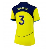 Echipament fotbal Tottenham Hotspur Radu Dragusin #3 Tricou Treilea 2025-26 pentru femei maneca scurta