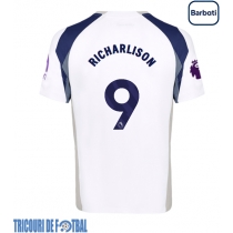Echipament fotbal Tottenham Hotspur Richarlison #9 Tricou Acasa 2025-26 maneca scurta
