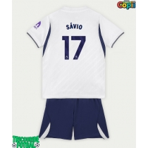 Echipament fotbal Tottenham Hotspur Savio #17 Tricou Acasa 2026-27 pentru copii maneca scurta (+ Pantaloni scurti)
