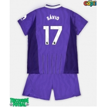 Echipament fotbal Tottenham Hotspur Savio #17 Tricou Treilea 2026-27 pentru copii maneca scurta (+ Pantaloni scurti)