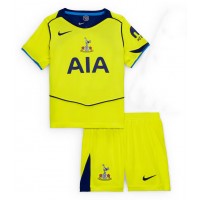 Echipament fotbal Tottenham Hotspur Tricou Treilea 2025-26 pentru copii maneca scurta (+ Pantaloni scurti)
