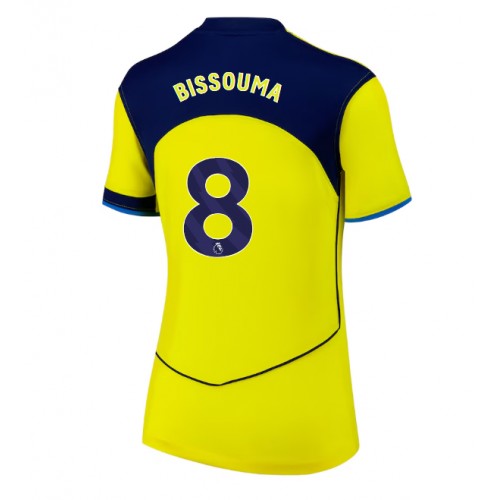 Echipament fotbal Tottenham Hotspur Yves Bissouma #8 Tricou Treilea 2025-26 pentru femei maneca scurta Echipament fotbal Tottenham Hotspur Yves Bissouma #8 Tricou Treilea 2025-26 pentru femei maneca scurta