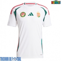 Echipament fotbal Ungaria Tricou Deplasare European 2024 maneca scurta