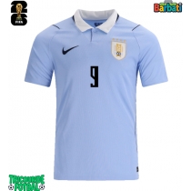 Echipament fotbal Uruguay Darwin Nunez #9 Tricou Acasa Mondial 2026 maneca scurta