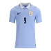Echipament fotbal Uruguay Darwin Nunez #9 Tricou Acasa Mondial 2026 pentru femei maneca scurta
