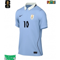 Echipament fotbal Uruguay Giorgian de Arrascaeta #10 Tricou Acasa Mondial 2026 pentru femei maneca scurta