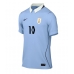 Echipament fotbal Uruguay Giorgian de Arrascaeta #10 Tricou Acasa Mondial 2026 pentru femei maneca scurta