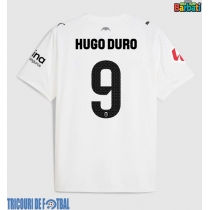 Echipament fotbal Valencia Hugo Duro #9 Tricou Acasa 2025-26 maneca scurta