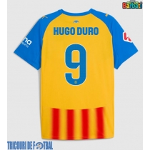 Echipament fotbal Valencia Hugo Duro #9 Tricou Treilea 2025-26 maneca scurta