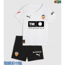 Echipament fotbal Valencia Tricou Acasa 2025-26 pentru copii maneca scurta (+ Pantaloni scurti)