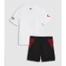 Echipament fotbal Valencia Tricou Acasa 2026-27 pentru copii maneca scurta (+ Pantaloni scurti)