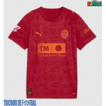 Echipament fotbal Valencia Tricou Deplasare 2025-26 maneca scurta