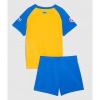 Echipament fotbal Valencia Tricou Treilea 2025-26 pentru copii maneca scurta (+ Pantaloni scurti)