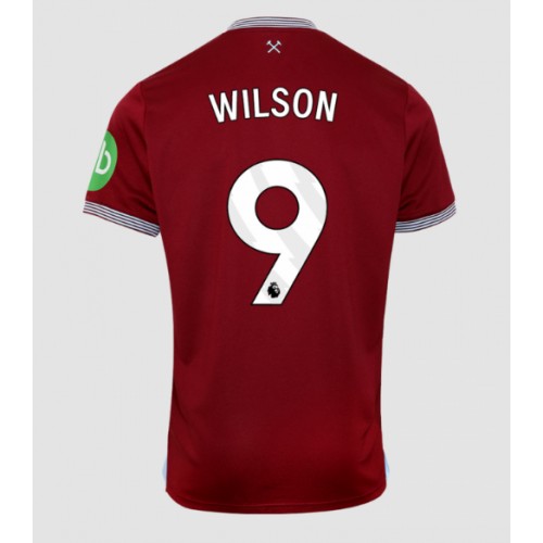 Echipament fotbal West Ham United Callum Wilson #9 Tricou Acasa 2025-26 maneca scurta Echipament fotbal West Ham United Callum Wilson #9 Tricou Acasa 2025-26 maneca scurta