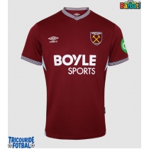 Echipament fotbal West Ham United Crysencio Summerville #7 Tricou Acasa 2025-26 maneca scurta