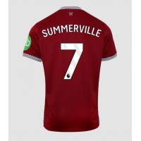 Echipament fotbal West Ham United Crysencio Summerville #7 Tricou Acasa 2025-26 maneca scurta