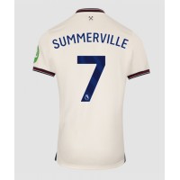 Echipament fotbal West Ham United Crysencio Summerville #7 Tricou Deplasare 2025-26 maneca scurta