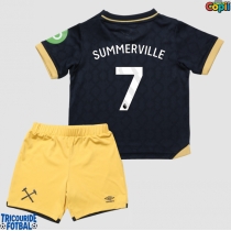 Echipament fotbal West Ham United Crysencio Summerville #7 Tricou Treilea 2025-26 pentru copii maneca scurta (+ Pantaloni scurti)