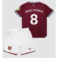 Echipament fotbal West Ham United James Ward-Prowse #8 Tricou Acasa 2025-26 pentru copii maneca scurta (+ Pantaloni scurti)