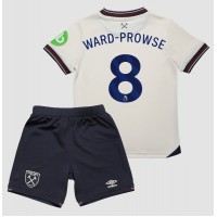 Echipament fotbal West Ham United James Ward-Prowse #8 Tricou Deplasare 2025-26 pentru copii maneca scurta (+ Pantaloni scurti)