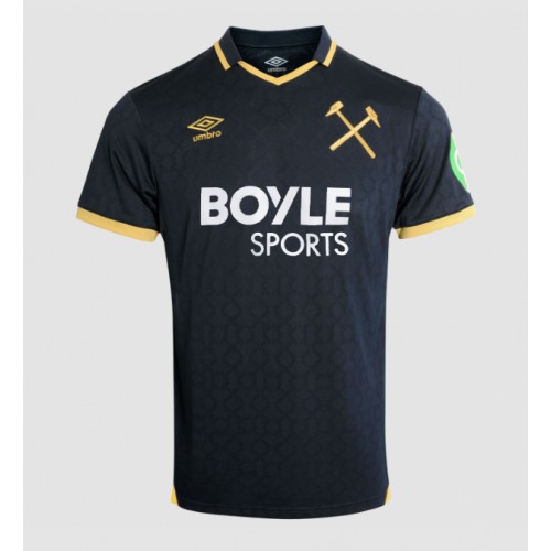 Echipament fotbal West Ham United James Ward-Prowse #8 Tricou Treilea 2025-26 maneca scurta Echipament fotbal West Ham United James Ward-Prowse #8 Tricou Treilea 2025-26 maneca scurta