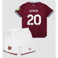 Echipament fotbal West Ham United Jarrod Bowen #20 Tricou Acasa 2025-26 pentru copii maneca scurta (+ Pantaloni scurti)