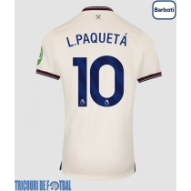 Echipament fotbal West Ham United Lucas Paqueta #10 Tricou Deplasare 2025-26 maneca scurta