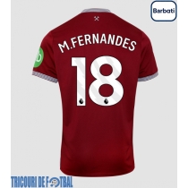 Echipament fotbal West Ham United Mateus Fernandes #18 Tricou Acasa 2025-26 maneca scurta