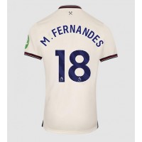 Echipament fotbal West Ham United Mateus Fernandes #18 Tricou Deplasare 2025-26 maneca scurta