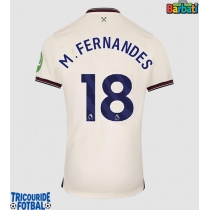 Echipament fotbal West Ham United Mateus Fernandes #18 Tricou Deplasare 2025-26 maneca scurta