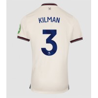 Echipament fotbal West Ham United Max Kilman #3 Tricou Deplasare 2025-26 maneca scurta