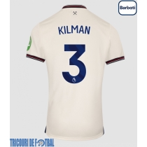 Echipament fotbal West Ham United Max Kilman #3 Tricou Deplasare 2025-26 maneca scurta