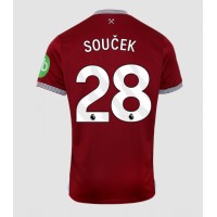Echipament fotbal West Ham United Tomas Soucek #28 Tricou Acasa 2025-26 maneca scurta